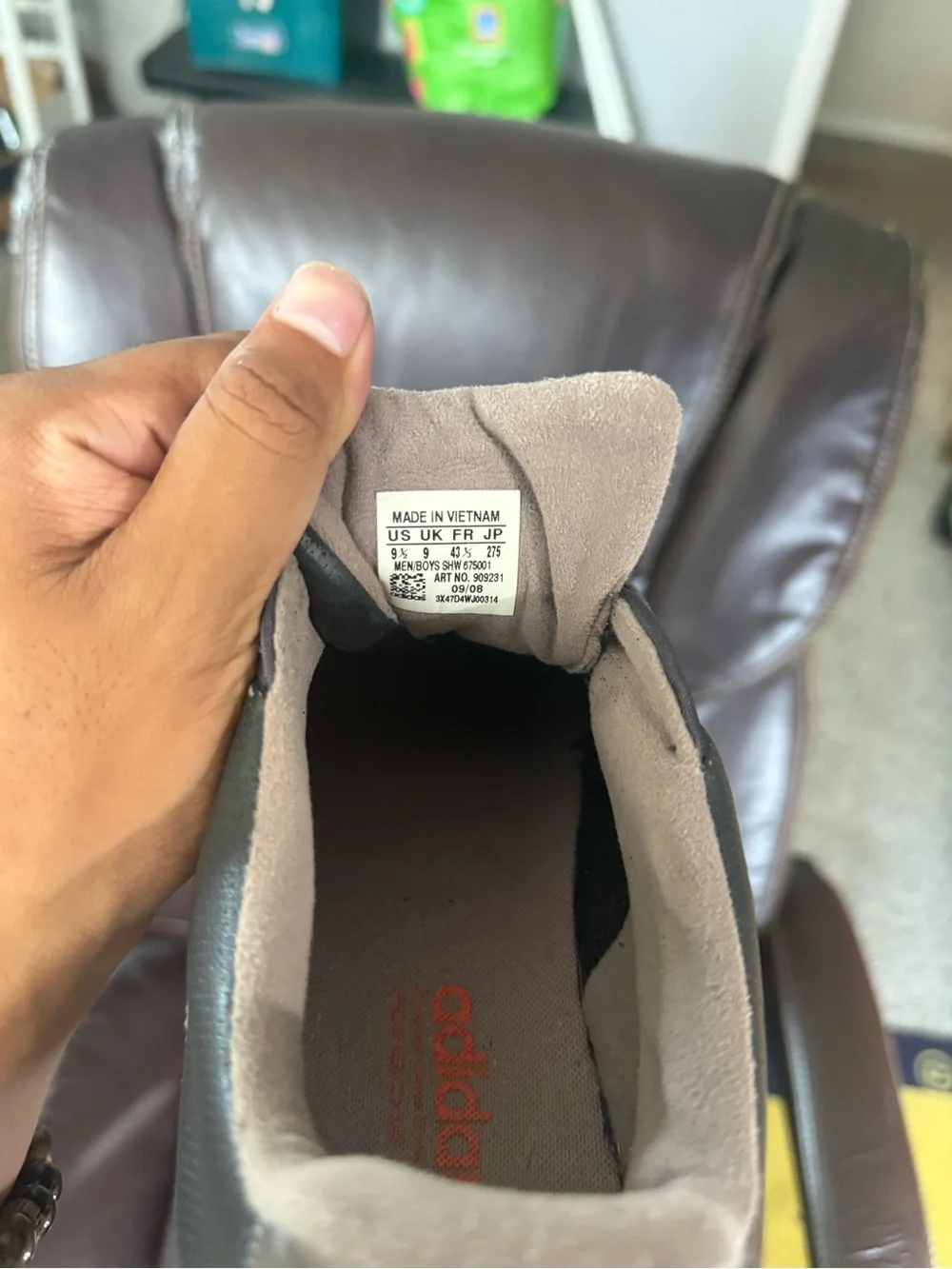 Adidas Porsche Design Sport Driving Shoes Gray Silver Men’s 9.5